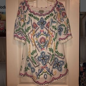 Beautiful embroidered boutique dress